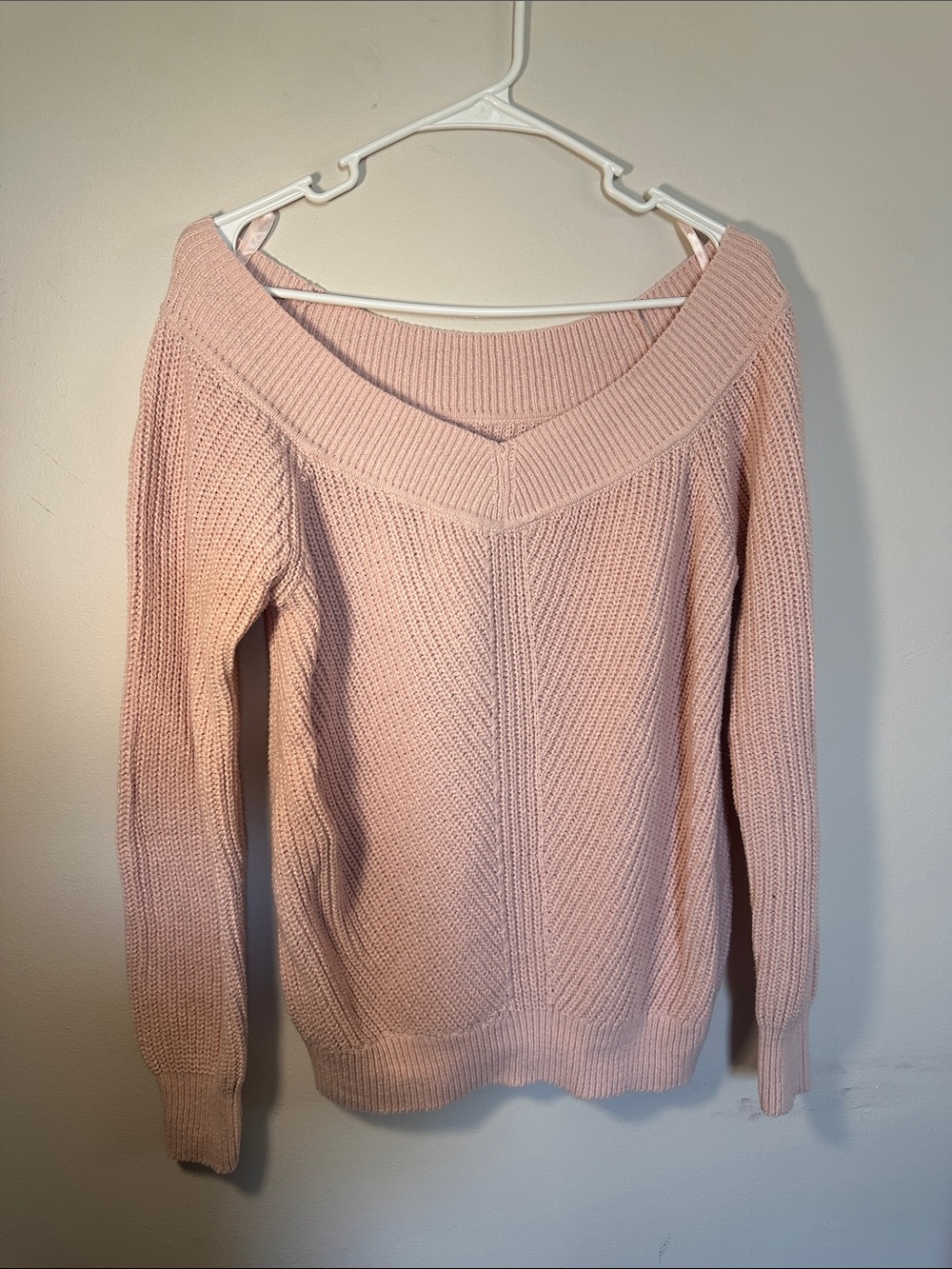 Abercrombie & Fitch Knit Sweater - Light Pink